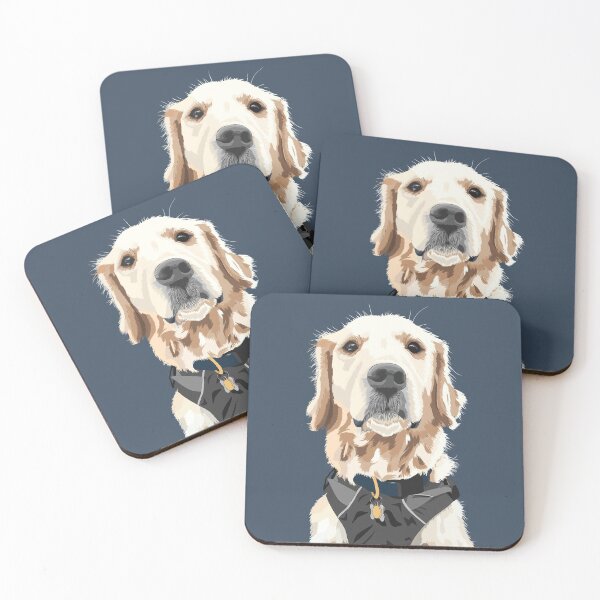 Item preview, Barley the Golden Retriever designed and sold by dicam.