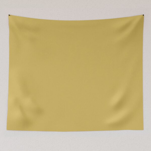 Item preview, Flaxen Yellow designed and sold by ColourBubble.