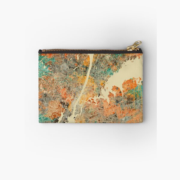 Item preview, New York map splash painting designed and sold by nicksman.