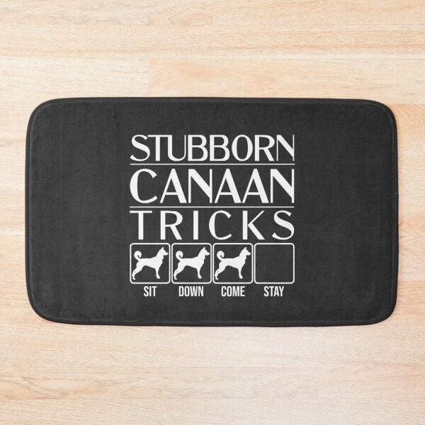 Item preview, Funny Canaan Design: Stubborn Canaan Tricks / Stubborn Dog Tricks, funny gift idea designed and sold by HEJAshirts.