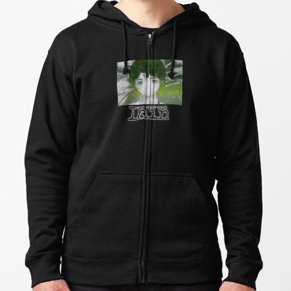 Serial Experiments Lain Zipped Hoodie