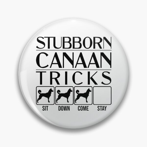 Item preview, Funny Canaan Design: Stubborn Canaan Tricks / Stubborn Dog Tricks, funny gift idea designed and sold by HEJAshirts.
