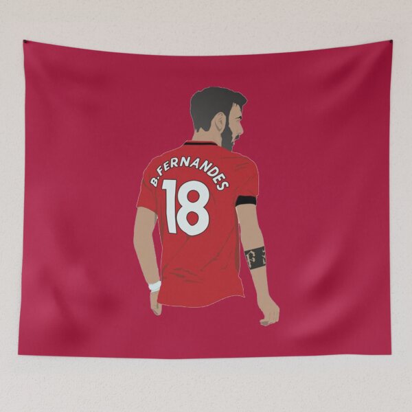 Item preview, Bruno Fernandes - Manchester United FC - Glory Glory MUFC designed and sold by robbinghoods.