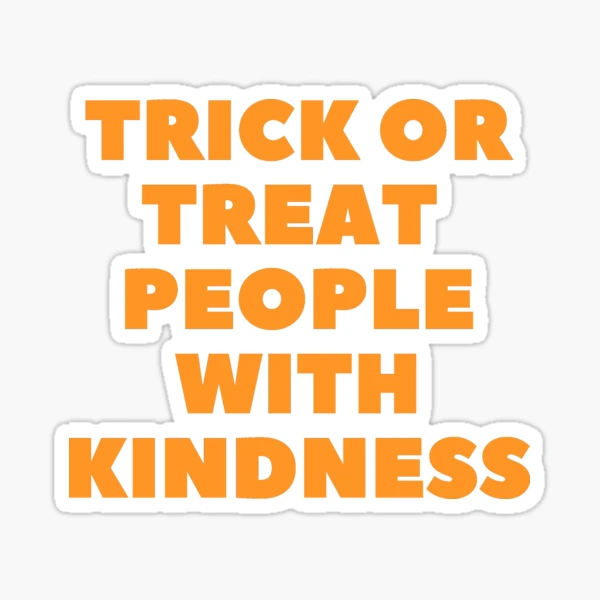 Treat People With Kindness Sticker – True Orange Boutique