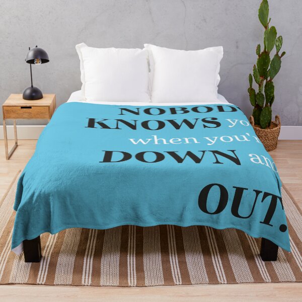 Item preview, Nobody Knows You When You’re Down and Out designed and sold by MoSt90.
