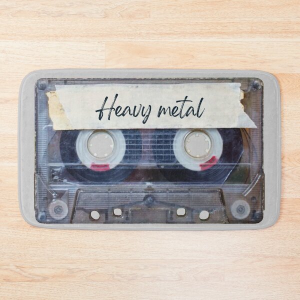Item preview, Best of Heavy Metal Music Songs Style Cassette Old School designed and sold by Thestarrysky.