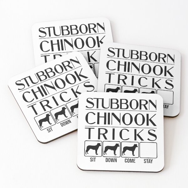 Item preview, Funny Chinook Design: Stubborn Chinook Tricks / Stubborn Dog Tricks, funny gift idea designed and sold by HEJAshirts.
