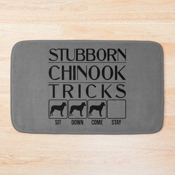 Item preview, Funny Chinook Design: Stubborn Chinook Tricks / Stubborn Dog Tricks, funny gift idea designed and sold by HEJAshirts.