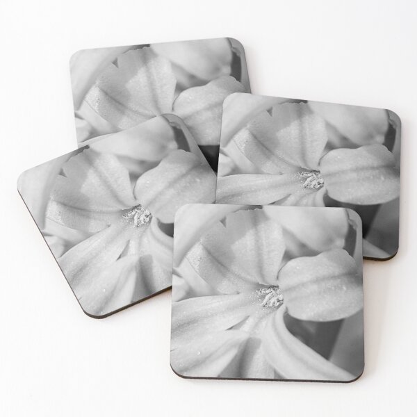Item preview, Hyacinths Vertical Black And White designed and sold by LisaWootenPhoto.