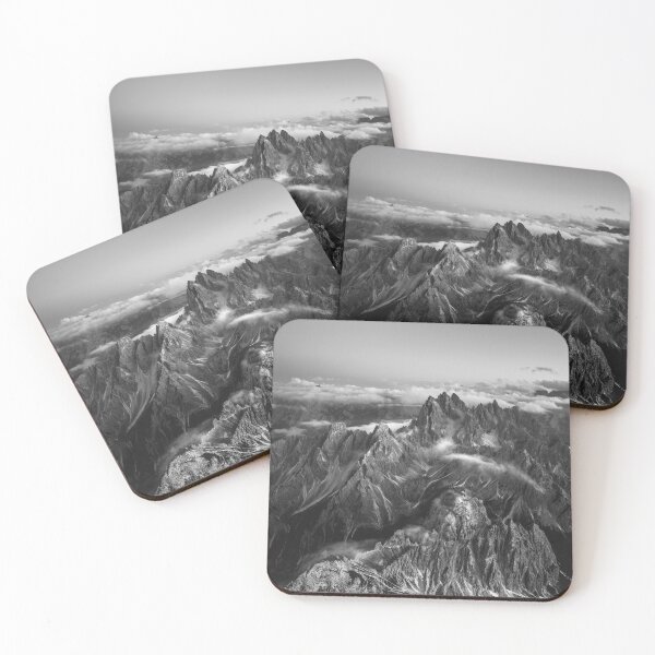 Item preview, Black and White Mountain Landscape designed and sold by JH-Movies.
