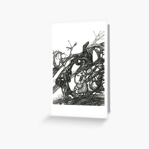 Sitting Place Greeting Card