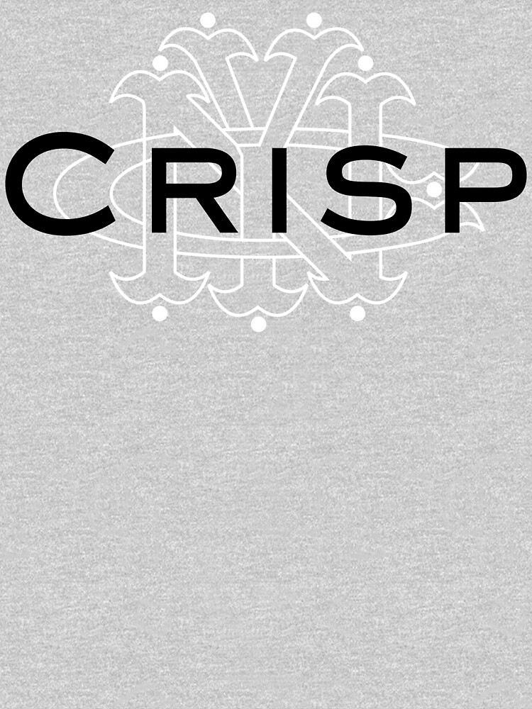 "Crisp Monogram" Tshirt for Sale by gregd Redbubble crisp tshirts