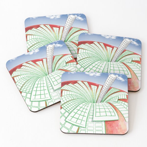 Item preview, Apple City Day Abstract designed and sold by evk-art.