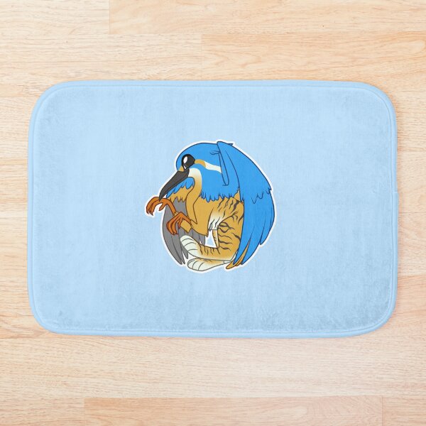 Item preview, Round Kingfisher Gryphon designed and sold by Broeckchen.