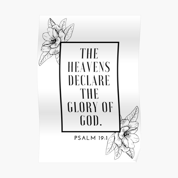 Posters Sur Le Theme Conception De Verset Biblique Redbubble