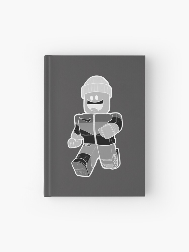 Gaming Robloxian Cartoon Character Hardcover Journal By Lovegames Redbubble - cartoon robloxian