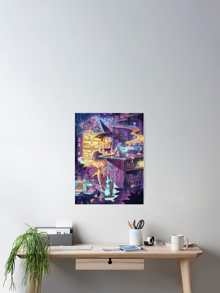 Brewing Potions Poster