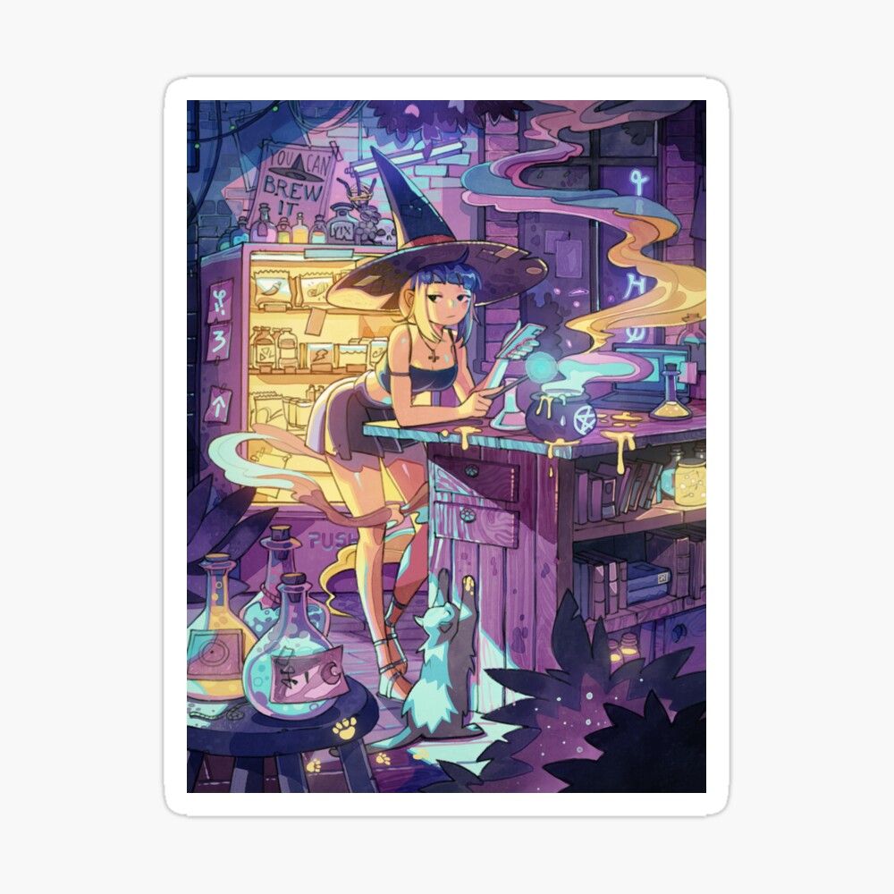 Brewing Potions Poster