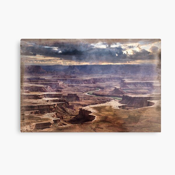 Martian Landscape Metal Print