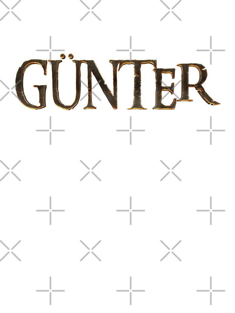 First Name Gunter Baby One Piece By Wolfgangrainer Redbubble