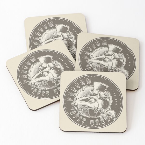 Item preview, Possum Spit Brew (Beige Print) designed and sold by indiespiv90.
