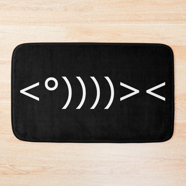 Item preview, ASCII Art Fish designed and sold by crizzinho.
