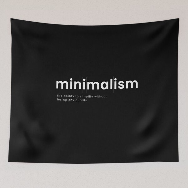 Item preview, Minimalism Minimalist Minimalism Simple designed and sold by MooonTees.