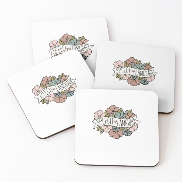 Item preview, Speech Language Pathology Floral Design designed and sold by ampasternock.