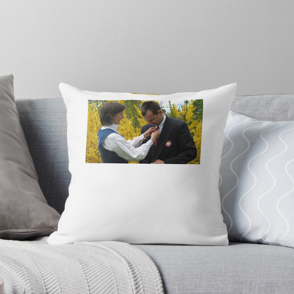 Item preview, Throw Pillow designed and sold by RATKINGtees.