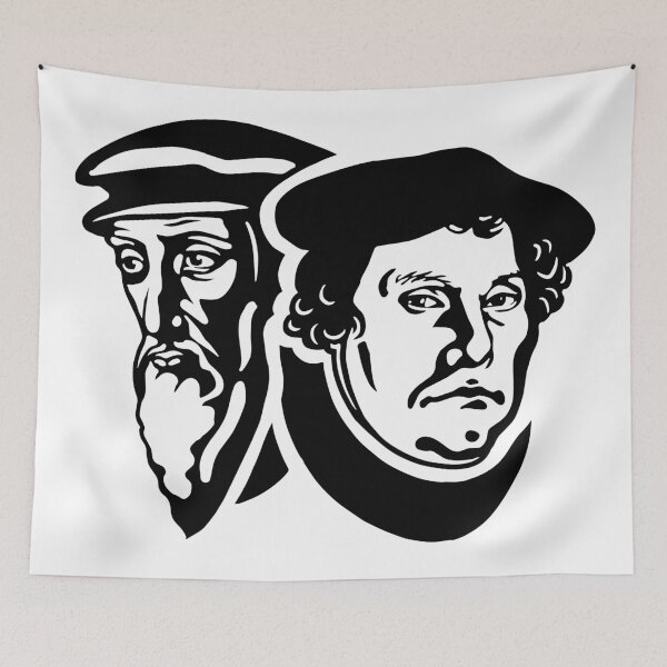Item preview, Martin Luther and John Calvin designed and sold by HalpinDesign.
