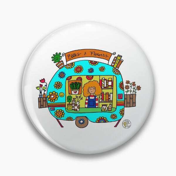 Artikelvorschau, Flower Power Wohnwagen! entworfen und verkauft von mellowdays.