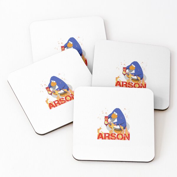 Item preview, Club Penguin Arson Why Did I Do This designed and sold by nikkihistory.