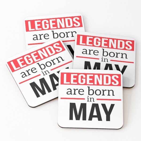 Item preview, Legends are born in May designed and sold by Eskitus Fashion.