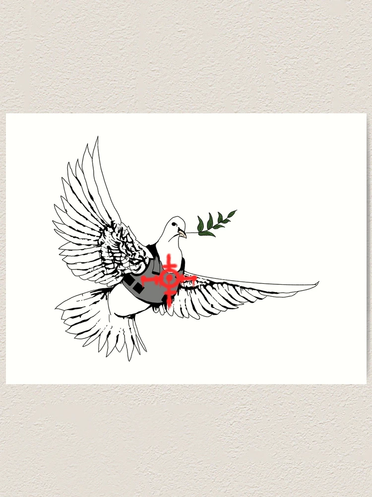 Peace Dove - Banksy - Blue Shaker – BLUE SHAKER
