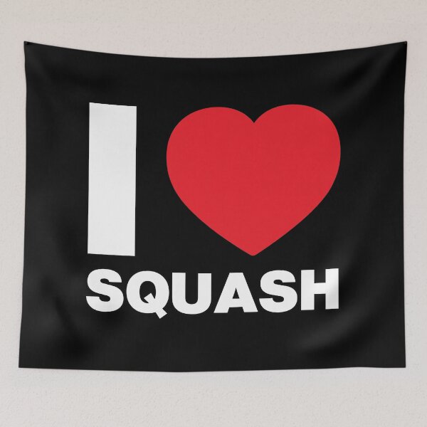 Item preview, I Love Squash Red Heart designed and sold by Thestarrysky.