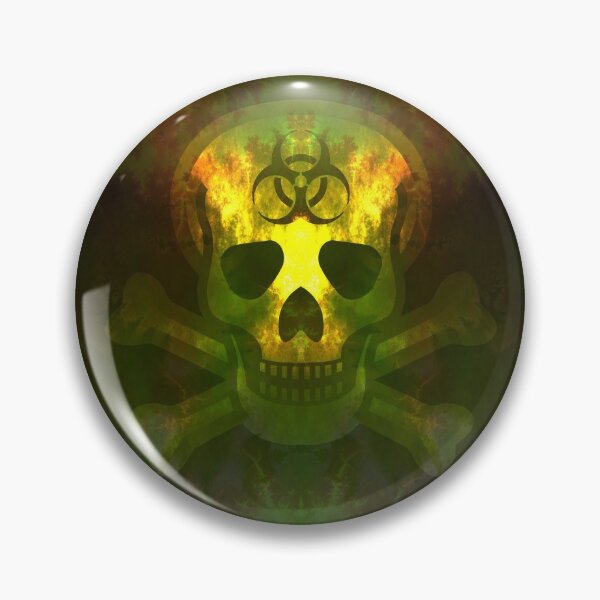 Item preview, Skullbones Biohazard Miasma designed and sold by SolarCross.