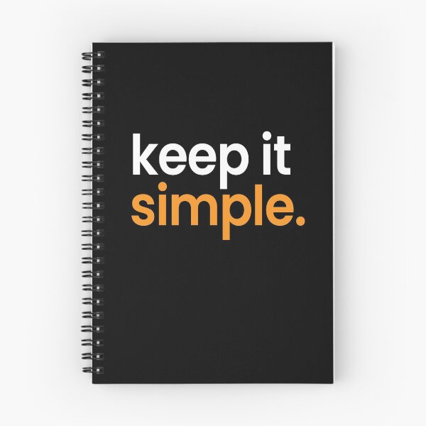 Item preview, Keep It Simple Minimalism Minimalist Simple designed and sold by MooonTees.