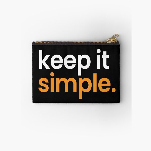 Item preview, Keep It Simple Minimalism Minimalist Simple designed and sold by MooonTees.