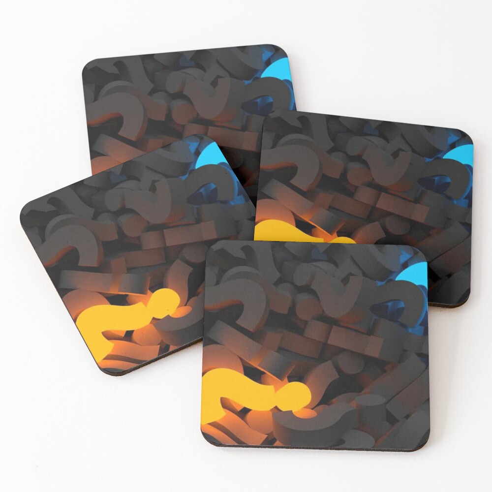 Item preview, Coasters (Set of 4) designed and sold by Raju2018.