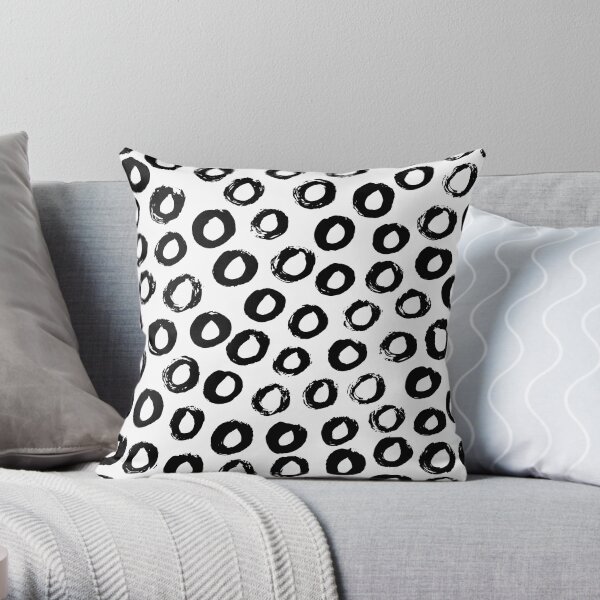 MANDALA PATTERN CIRCLE Throw Pillow