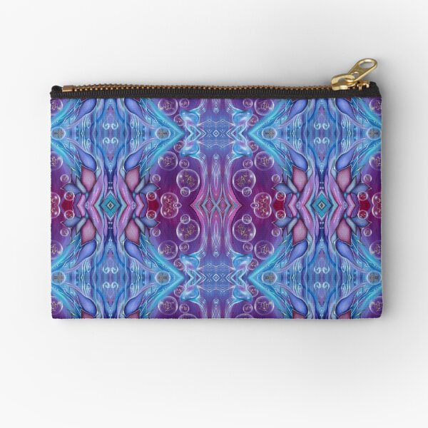 Crystal Codes Zipper Pouch