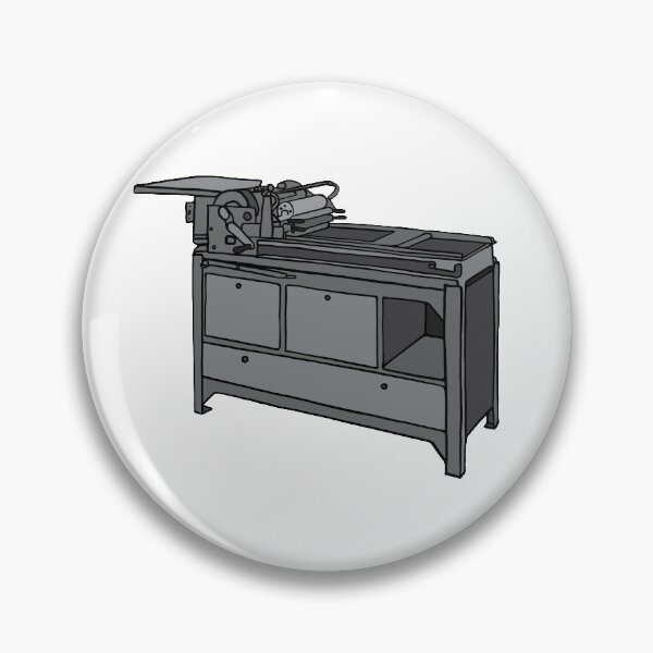 Item preview, Vandercook Printing Press Illustration designed and sold by murialbezanson.