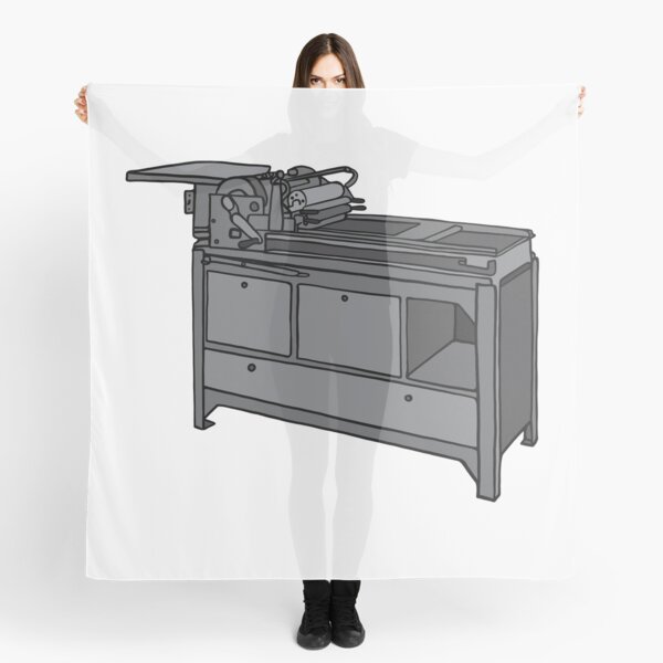 Item preview, Vandercook Printing Press Illustration designed and sold by murialbezanson.