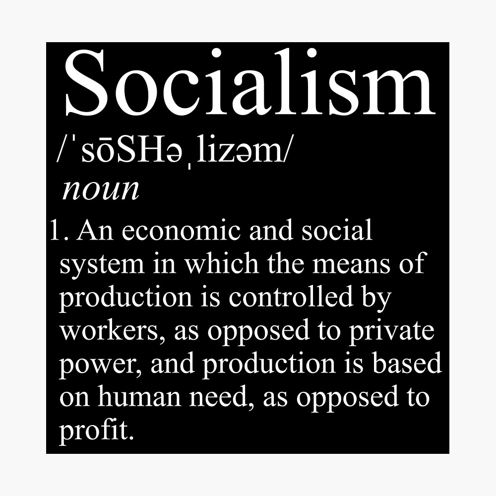 infographic definition of socialism medicine