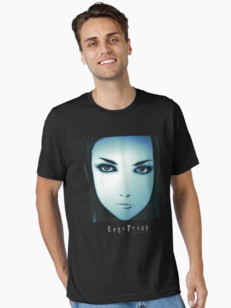 Ergo Proxy エルゴプラクシー Tシャツ Ergo Proxy × NUMBER 3】SEEK LIGHT Tシャツ-BLACK- |