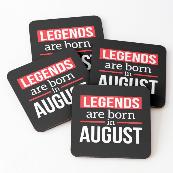 Item preview, Legends are born in August designed and sold by Eskitus Fashion.