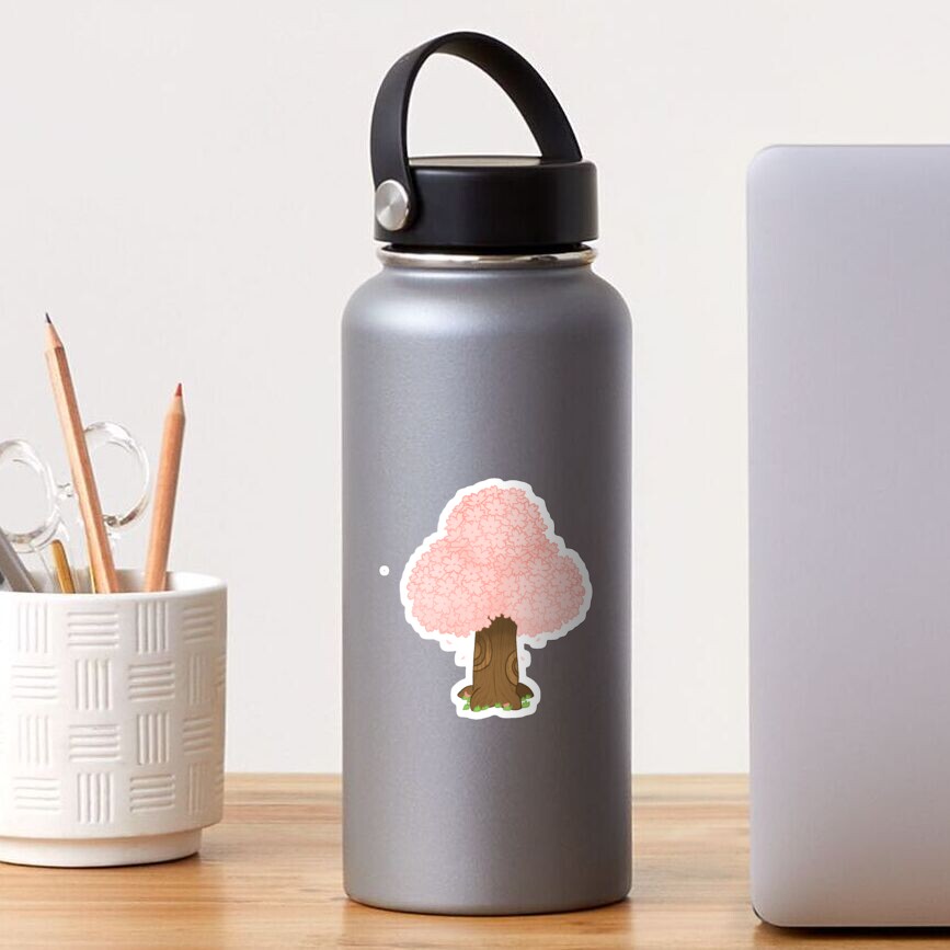 "Cherry Blossom Acnh" Sticker by harkykins Redbubble