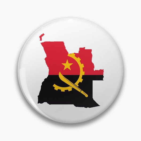 Item preview, Angola Flag Map designed and sold by mattpanta.