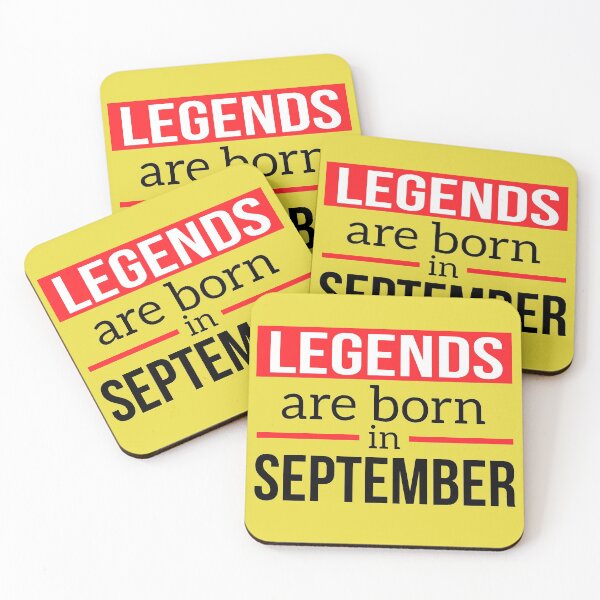 Item preview, Legends are born in September designed and sold by Eskitus Fashion.