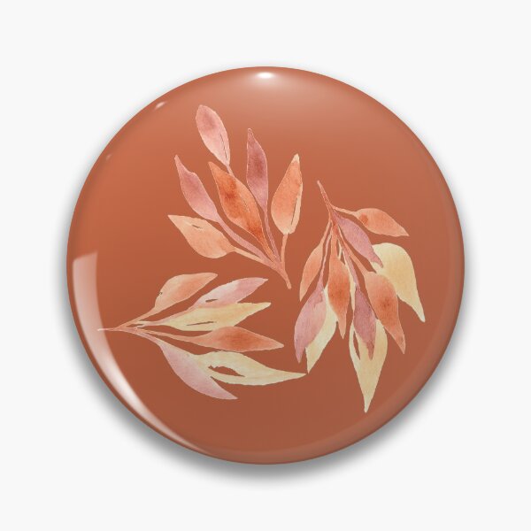 Item preview, Colorful handpainted watercolor leaves designed and sold by ApricotBlossom.